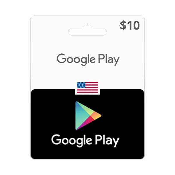 Google Google Play Gift Cards USA Google Play Gift Code 10 USD