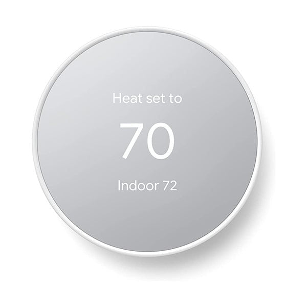 Google Smart Thermostats Snow / Brand New / 1 Year Google Nest Thermostat - Smart Thermostat for Home - Programmable Wifi Thermostat