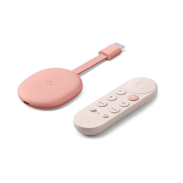Google Streaming Media Players Sunrise / Brand New / 1 Year Chromecast with Google TV, Wirelessly Stream & Mirror Content 4K UHD / 60 Hz Output HDR10, HDR10+, Dolby Vision Support Dual-Band Wi-Fi 5 Connectivity, 2020