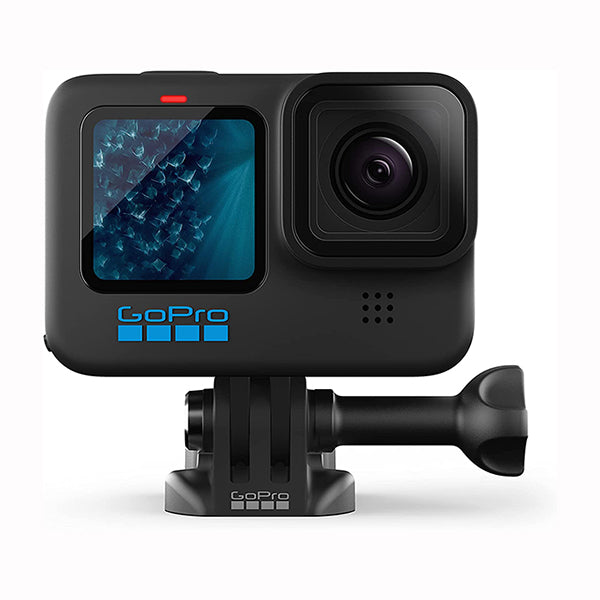 GoPro Sports & Action Cameras Black / Brand New / 1 Year GoPro HERO11 Black - Waterproof Action Camera with 5.3K60 Ultra HD Video, 27MP Photos, 1/1.9" Image Sensor, Live Streaming, Webcam, Stabilization