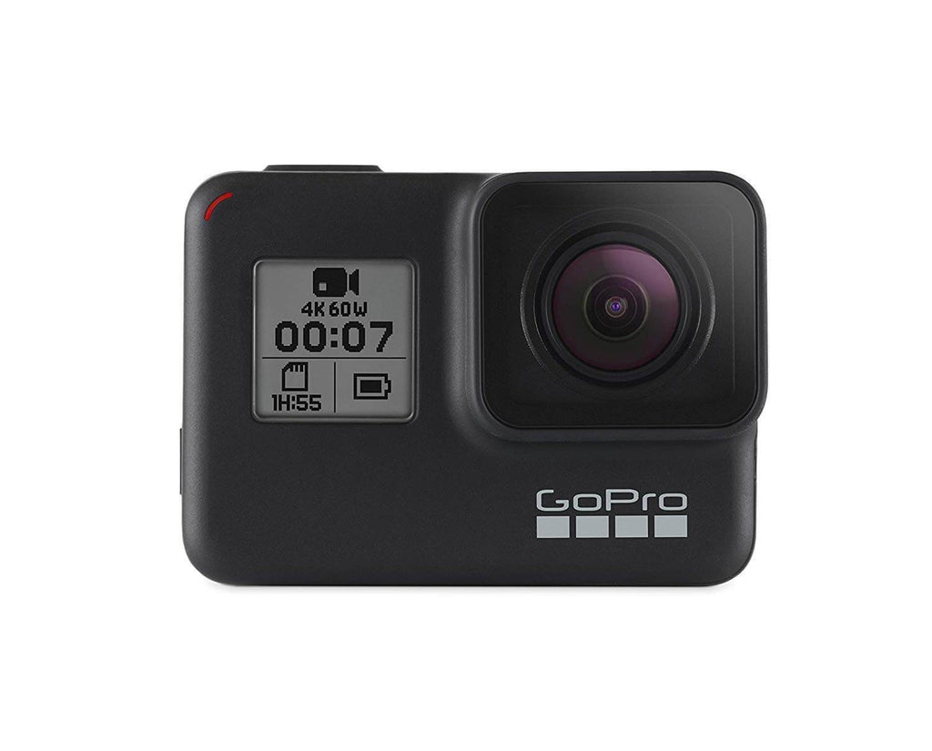GoPro HERO7 Black - Waterproof Digital Action Camera with Touch Screen 4K HD Video 12MP Photos Live Streaming Stabilization