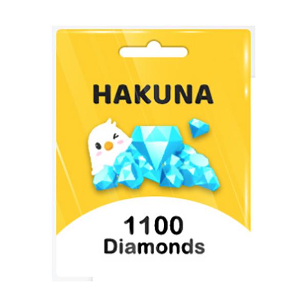 Hakuna Digital Currency Hakuna 1100 Diamonds - Global