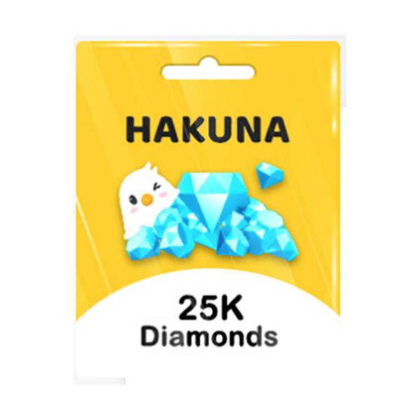 Hakuna Digital Currency Hakuna 25000 Diamonds - Global