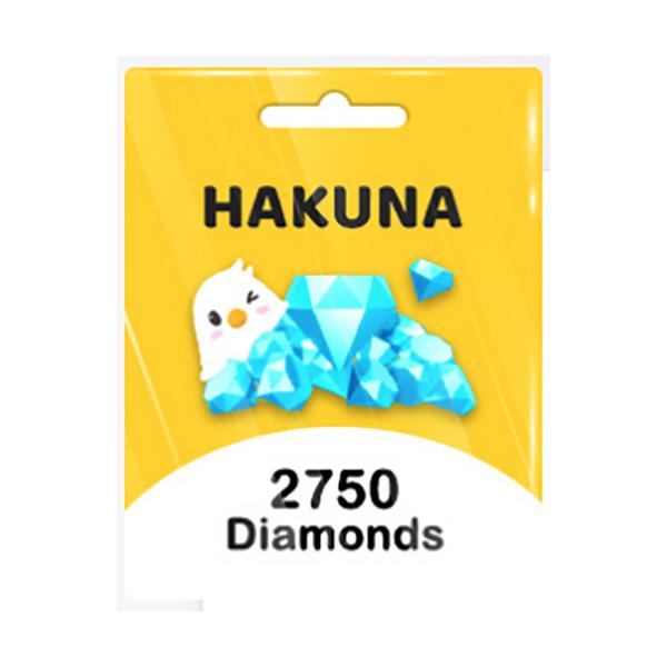 Hakuna Digital Currency Hakuna 2750 Diamonds - Global