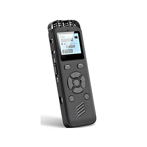 Hay-Tech Audio Black / Brand New / 1 Year Mini Digital Spy Voice Recorder L69, Professional Recording Chip Dual Microphone