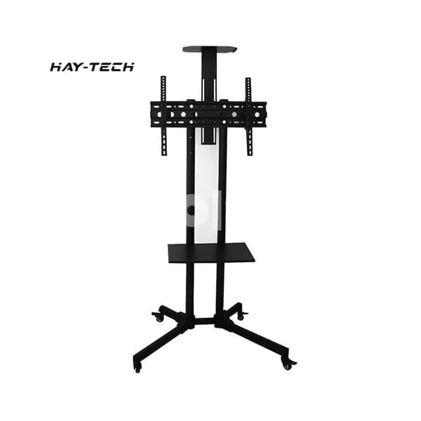 Hay-Tech Brackets & Stands Black / Brand New / 1 Year Hay-tech, TVC3 TV Mobile Cart Floor Stand For 32″-60″