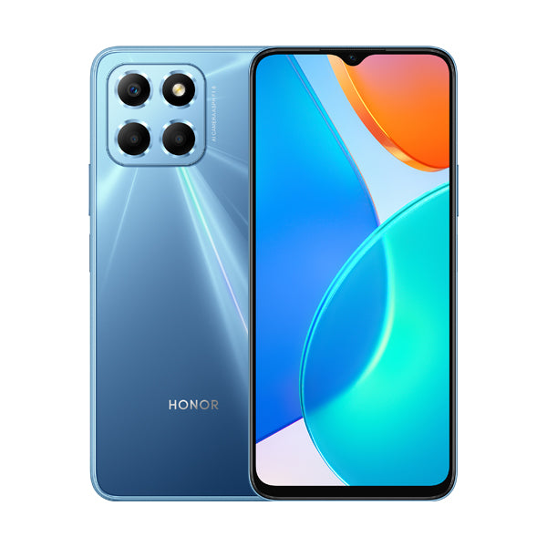 Honor Mobile Phone Ocean Blue / Brand New / 1 Year Honor X6, 4GB/128GB, 6,5" TFT LCD, Mediatek MT6762 G Helio G25(12nm), Triple Cam 50MP + 2MP + 2MP, Selfie Cam 5MP