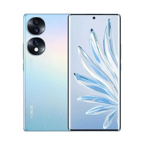 Honor Mobile Phone Icelandic Frost Honor70, 8GB/256GB +2GB Extended RAM, 6.7" Oled 1B colors 120Hz, Qualcomm SM7325-AE Snapdragon 778G+5G(6nm), Triple Rear Cam 54MP + 50MP + 2MP, Single Selfie Cam 32MP