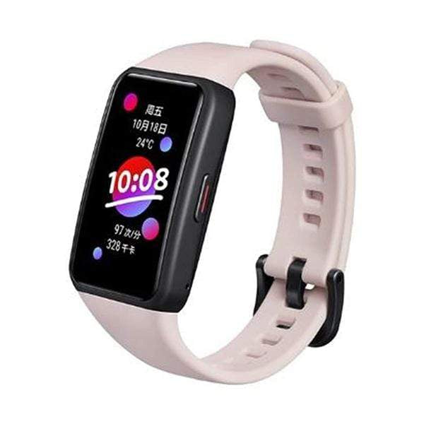 Honor Smartwatch, Smart Band & Activity Trackers Coral Pink / Brand New Honor Band 6 Smart Wristband 1st Full Screen 1.47" AMOLED Color Touchscreen SpO2 Swim Heart Rate Sleep Nap Stress All-in-One Activity Tracker 5ATM Waterproof Standard Version
