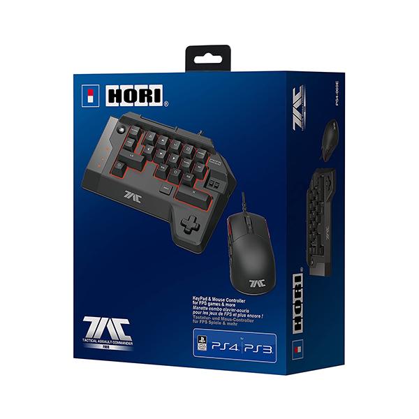 Hori Keyboards HORI Tactical Assault Commander (TAC:Four) KeyPad and Mouse Controller (PS4/PS3/PC)