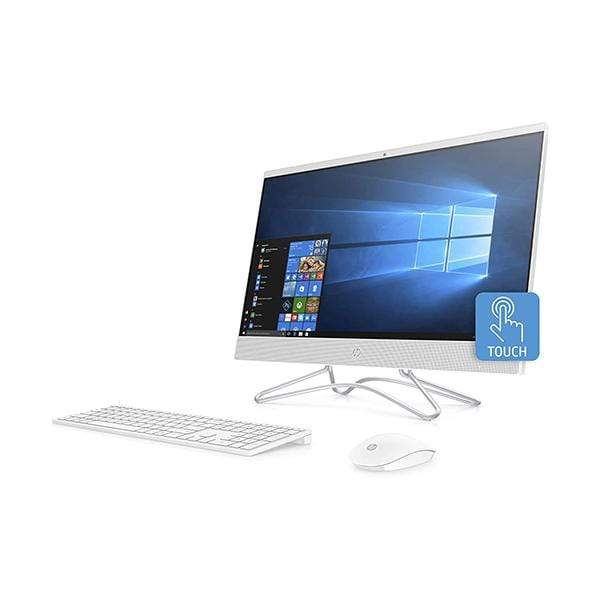 HP All-in-One Computers HP All-in-One 24-F0002NE All-in-One Desktop PC - 23.8" FHD Touch Screen - Intel Core i7 8700T - 8GB Ram - 1TB HDD - Dedicated VGA Nvidia MX110 2GB - Win 10 - Snow White Color
