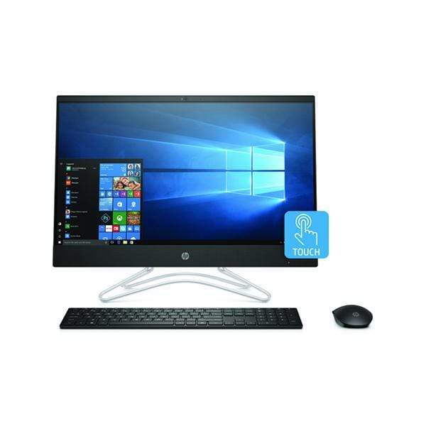 HP All-in-One Computers HP All-in-One 24-F0009NE All-in-One Desktop PC - 23.8" FHD Touch Screen - Intel Core i7 9700T - 16GB Ram - 1TB HDD + 128GB SSD - Dedicated VGA Nvidia MX110 2GB - Win 10 - Black Color