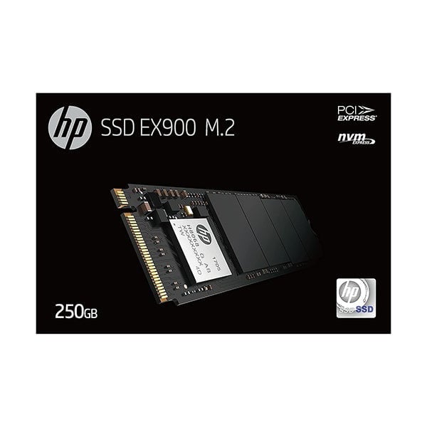 HP Hard Drives & SSDs Brand New / 1 Year HP EX900 M.2 250GB PCIe 3.0 x4 NVMe 3D TLC NAND Internal Solid State Drive (SSD) 2YY43AA#ABC