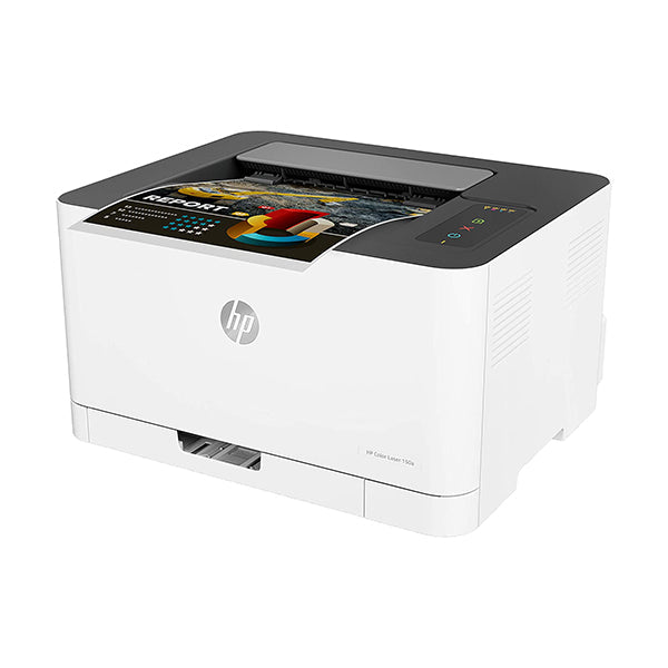 HP Printers, Copiers & Fax Machines White / Brand New / 1 Year HP Color LaserJet 150a , Print speed up to 19 Page Per Minute, 4ZB94A