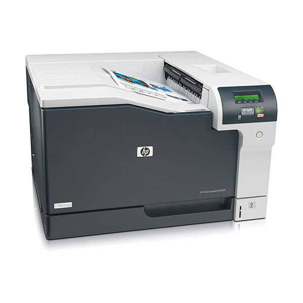 HP Printers, Copiers & Fax Machines Light Gray / Brand New / 1 Year HP Color LaserJet Professional CLJ 5225n, CE711A