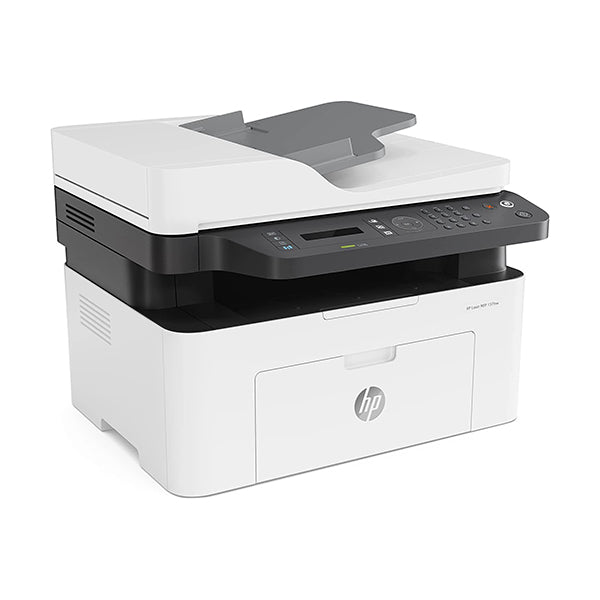 HP Printers, Copiers & Fax Machines White / Brand New / 1 Year HP Laser MFP 137fnw , Print, copy, scan, 4ZB84A