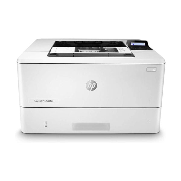 HP Printers, Copiers & Fax Machines White / Brand New / 1 Year HP LaserJet Pro M404dn Monochrome Printer with built-in Ethernet & 2-sided printing, works with Alexa, W1A53A