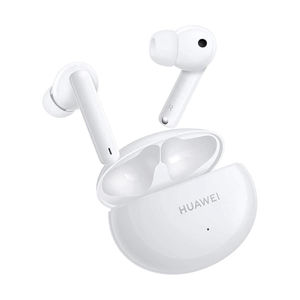 Huawei Headsets Ceramic White / Brand New / 1 Year Huawei FreeBuds 4i, High Quality Sound, Active Noise Cancellation, 10 Hours of Continuous Playback