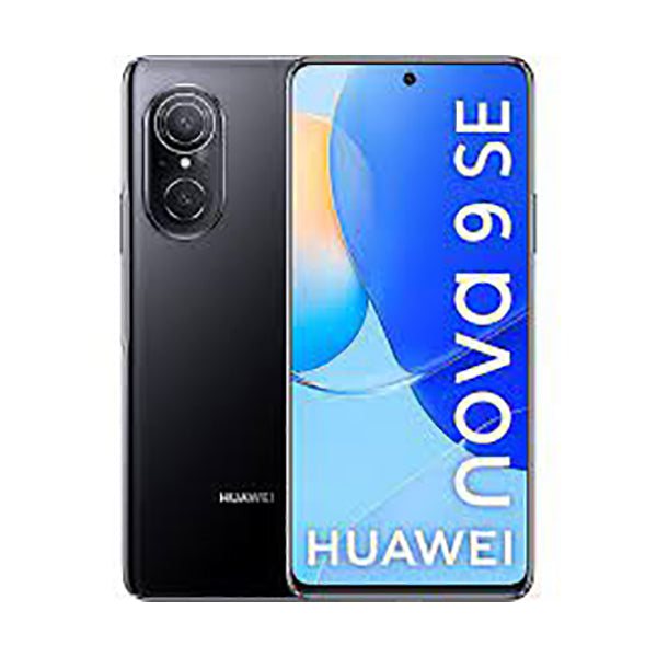 Huawei Mobile Phone Midnight Black / Brand New / 1 Year Huawei Nova 9 SE, 8GB/128GB, 6.78″ 90Hz IPS LCD Display, Octa core, Quad Rear Cam 108MP, Selfie Cam 16 MP
