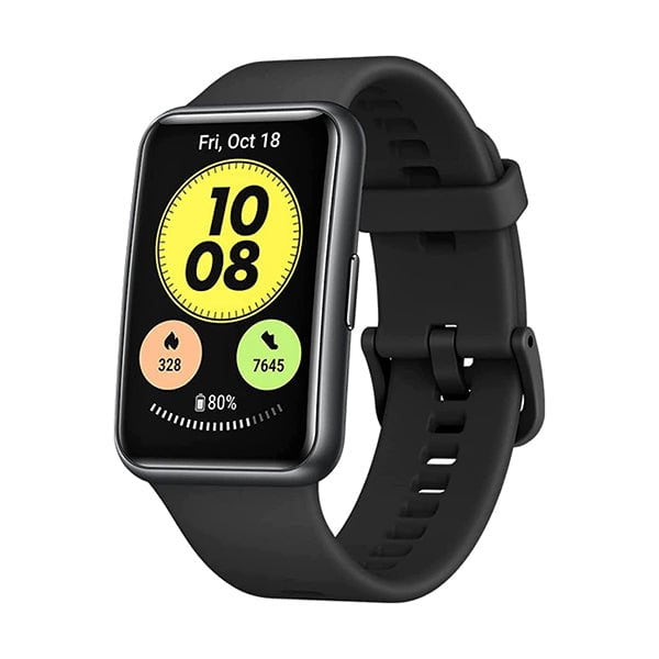 Huawei Smartwatch, Smart Band & Activity Trackers Graphite Black / Brand New / 1 Year New Huawei Watch FIT Health and Fitness Smartwatch, 1.64" AMOLED Display, 10 Days Battery Life, All-Day SpO2 Monitoring, 5 ATM Waterproof, for Android Phone