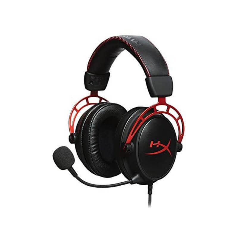 HyperX Cloud Alpha Pro HX-HSCA-RD-EM Gaming Headset - Detachable Mic - Works with PC, PS4, PS4 PRO, Xbox One, Xbox One S