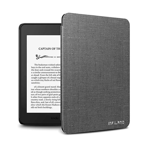 Infiland Kindle Covers Gray / Brand New Infiland Kindle Paperwhite 2018 Case Compatible with Amazon Kindle Paperwhite 10th Generation 6 inches 2018 Release(Auto Wake/Sleep)