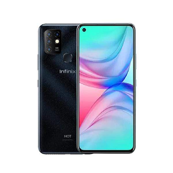 Infinix Mobile Phone Infinix Hot 10, 4GB/128GB, 6.78 Inch IPS LCD Screen, Octa core CPU, Rear Cam Quad 16MP + 2MP + 2MP + QVGA + Quad LED Flash, Selfie Cam 8MP, Fingerprint (rear-mounted) + Free Jelly Case + Protective Film