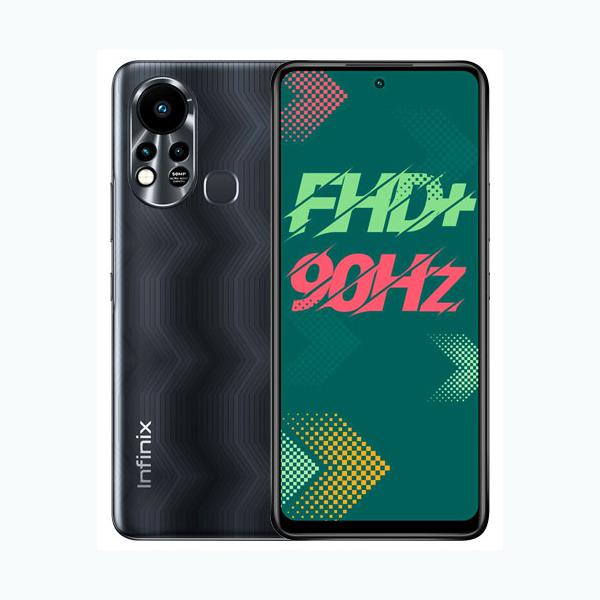 Infinix Mobile Phone Polar Black / Brand New / 1 Year Infinix Hot 11s, 4GB/128GB, 6.78" IPS LCD 90Hz Display, Octa core CPU, Triple Rear Cam 50MP, Selfie 8MP, Fingerprint (rear-mounted) + Free Jelly Case + Protective Film