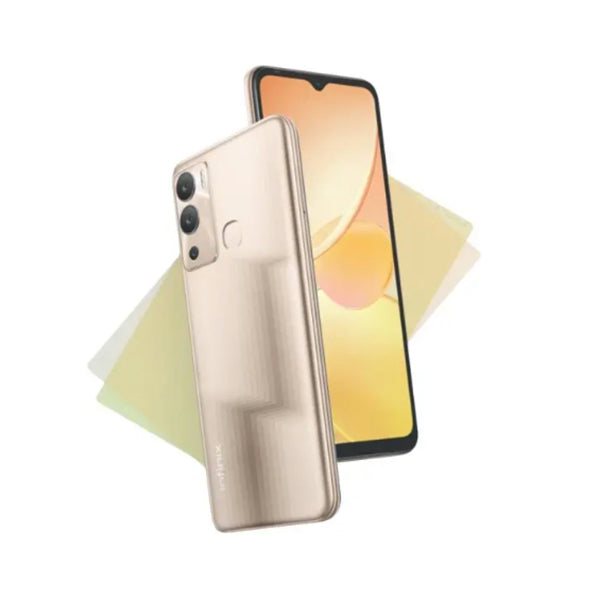 Infinix Mobile Phone Champagne Gold / Brand New / 1 Year Infinix Hot 12i, 4GB/64GB, 6.6" 90Hz IPS LC Display, Octa core CPU, Triple Rear Cam 13MP, Selfie Cam 8MP, Fingerprint + Free Jelly Case + Protective Film