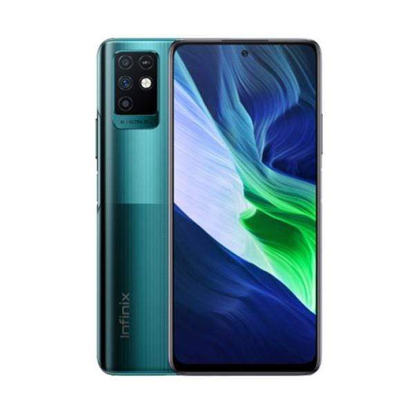 Infinix Mobile Phone Infinix Note 10, 4GB/64GB, 6.95 Inch IPS LCD Screen, Octa core CPU, Triple Rear Cam 48MP, Selfie Cam 16MP, Fingerprint (side-mounted) + Free Jelly Case + Protective Film