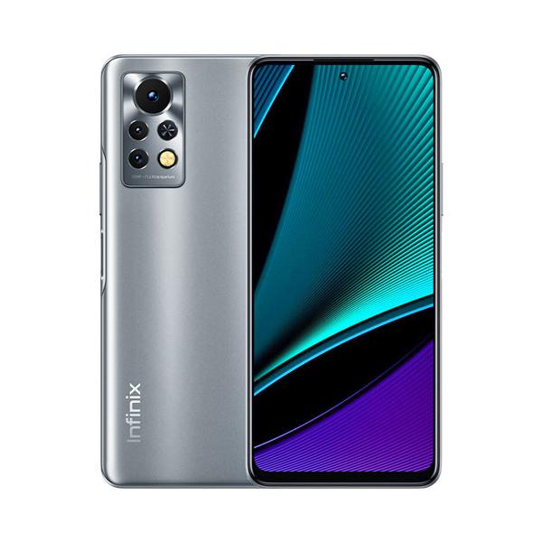 Infinix Mobile Phone Mithril Grey Infinix Note 11s, 4GB/128GB, 6.95 Inch IPS LCD 120Hz Display, Octa core CPU, Triple Rear Cam 50MP + 2MP + 2MP, Selfie Cam 16MP, Fingerprint (side-mounted) + Free Jelly Case + Protective Film