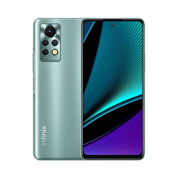 Infinix Mobile Phone Haze Green Infinix Note 11s, 4GB/128GB, 6.95 Inch IPS LCD 120Hz Display, Octa core CPU, Triple Rear Cam 50MP + 2MP + 2MP, Selfie Cam 16MP, Fingerprint (side-mounted) + Free Jelly Case + Protective Film