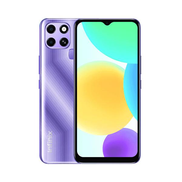 Infinix Mobile Phone Purple / Brand New / 1 Year Infinix Smart 6, 2GB/32GB, 6.52 Inch HD Display, Octa-core CPU, Dual Rear Cam 8MP, Selfie Cam 5MP, Fingerprint (rear-mounted) + Free Jelly Case + Protective Film
