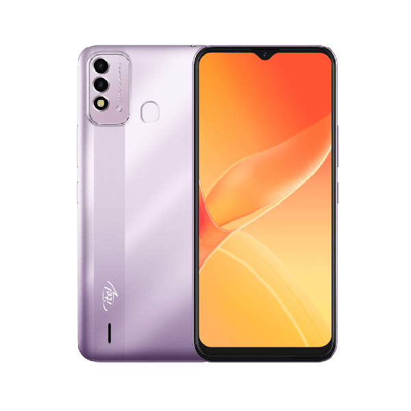 itel Mobile Phone Gradation Purple / Brand New / 1 Year itel Vision 2S, 2GB/32GB, 6.52″ HD+ Display, Octa core, Dual Rear Cam 8MP, Selphie Cam 5MP, Fingerprint