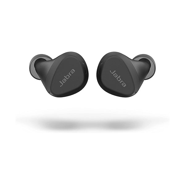 Jabra Headsets & Earphones Black / Brand New / 1 Year Jabra Elite 4 Active in-Ear Bluetooth Earbuds – True Wireless Earbuds with Secure Active Fit, 4 Built-in Microphones, Active Noise Cancellation and Adjustable HearThrough Technology