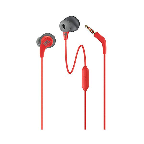 JBL Headsets & Earphones Red / Brand New JBL Endurance RUN, Sports in Ear Wired Earphones with Mic, Sweatproof, Flexsoft eartips, Magnetic Earbuds, Fliphook & TwistLock Technology with Voice Assistant Support for Mobiles