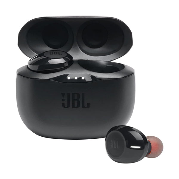 JBL Headsets & Earphones Black / Brand New / 1 Year JBL Tune 125TWS True Wireless In-Ear Headphones - JBL Pure Bass Sound, 32H Battery, Bluetooth, Fast Pair, Comfortable, Wireless Calls, Music, Native Voice Assistant