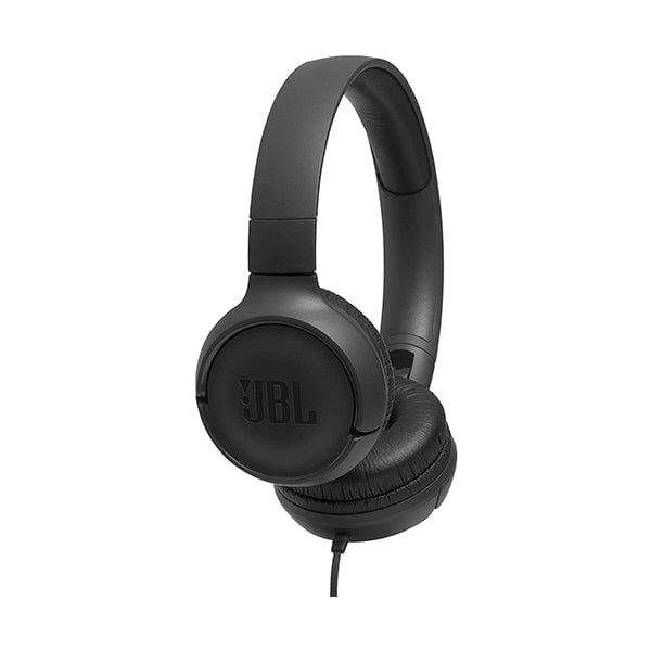 JBL Headsets & Earphones Black / Brand New / 1 Year JBL Tune 500, Wired On-Ear Headphones