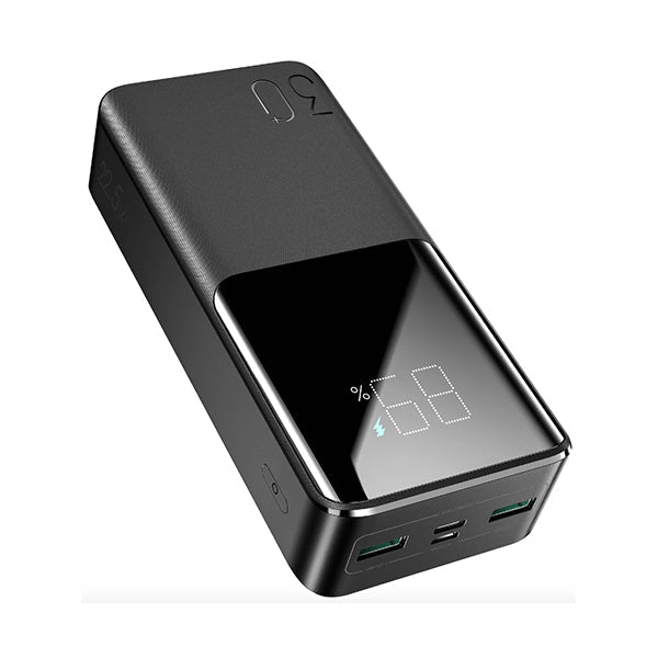 Joyroom Chargers & Power Adapters Black / Brand New / 1 Year Joyroom, 30,000 mAh 22.5W Super Fast Charging Power Bank, PD 20W Large Power, Support Multiple Fast Charge Protocols, 3 Output Ports, JR-QP193