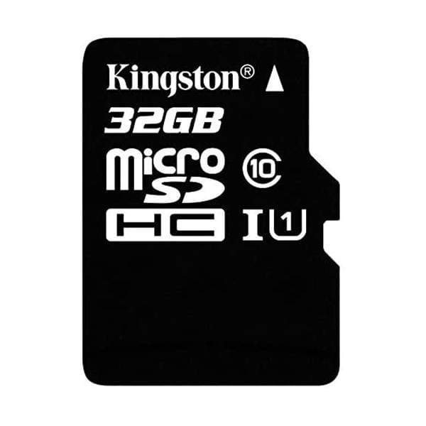 Kingston Digital 32GB microSDHC Class 10 UHS-I 45MB/s Read Card with SD Adapter (SDC10G2/32GB)