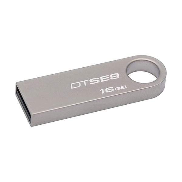 Kingston 16GB Digital DataTraveler SE9 USB 2.0 (DTSE9H/16GBZET),Silver Flash Drive