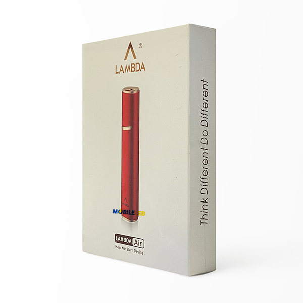 Lambda Red / Brand New New LAMBDA Air, Heat Not Burn Tobacco Heating Device, Compatible with All IQOS Heatsticks