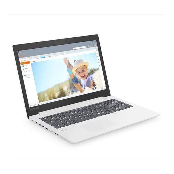Lenovo Laptops White / Brand New / 3 Years Lenovo IP330-81D100RNFE Laptop, 15.6" LED, Intel N4000, 4GB Ram, 1TB HDD, Intel Shared VGA, DVDRW, French-Arabic Keyboard