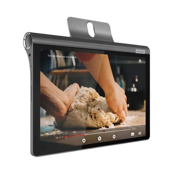 Lenovo Tablets & iPads Iron Grey / Brand New / 1 Year Lenovo Yoga Smart Tab with Google Assistant, 10.1" FHD Android Tablet, Octa-Core Processor, 64GB Storage, 4GB RAM, ZA3V0005US