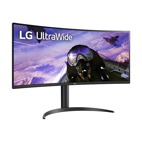 LG Monitors Black / Brand New / 1 Year LG UltraWide QHD 34-Inch, 21:9, 1ms, 160Hz, Computer Monitor 34WP65C-B, VA with HDR 10 Compatibility and AMD FreeSync Premium