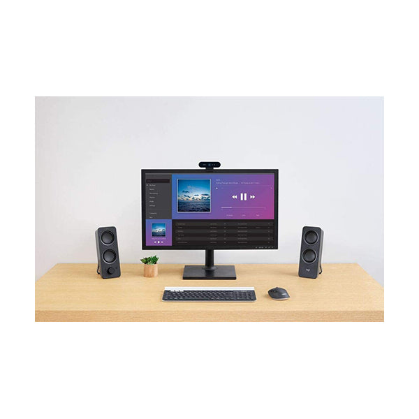 Logitech Z207 2.0 Stereo Computer Speakers with Bluetooth