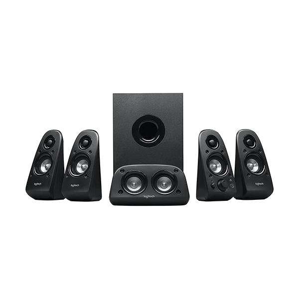 Logitech Desktop Speakers Black / Brand New / 1 Year Logitech Z506 Surround Sound Home Theater Speaker System