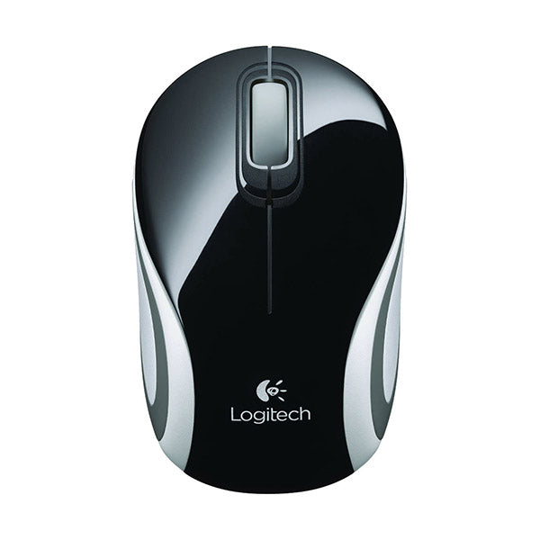 Logitech Electronics Accessories Black / Brand New / 1 Year Logitech M187 2.4GHz Wireless 3-Button Optical Mini Scroll Mouse
