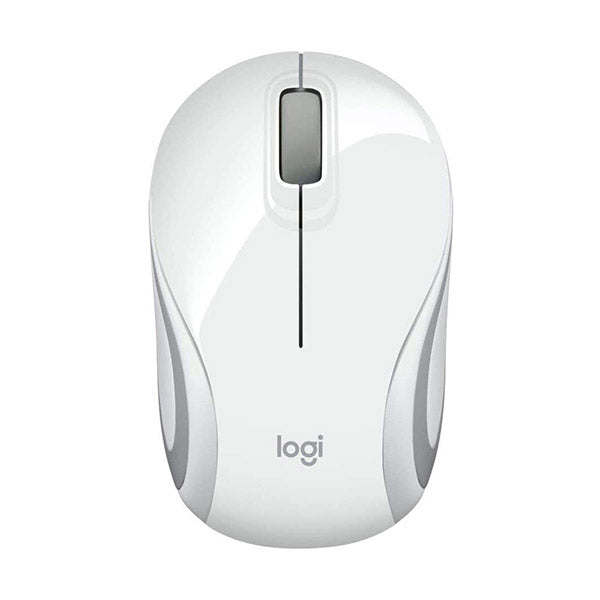 Logitech Electronics Accessories White / Brand New / 1 Year Logitech M187 2.4GHz Wireless 3-Button Optical Mini Scroll Mouse