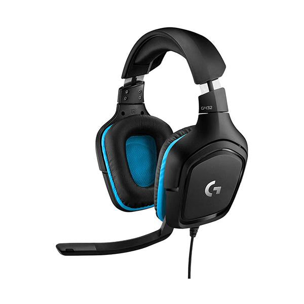 Logitech Headsets Black / Brand New / 1 Year Logitech G432 Wired Gaming Headset, 7.1 Surround Sound, DTS Headphone:X 2.0, Flip-to-Mute Mic, PC, Xbox One, Xbox Series X|S, PS5, PS4, Nintendo Switch (Leatherette)